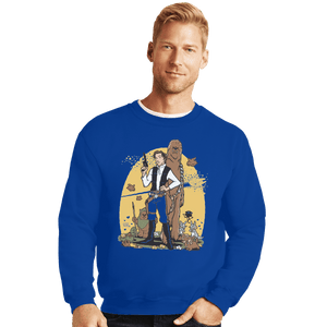 Shirts Crewneck Sweater, Unisex / Small / Royal Blue The Smuggler