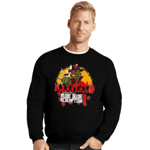 Shirts Crewneck Sweater, Unisex / Small / Black Rude Dude