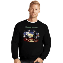 Load image into Gallery viewer, Secret_Shirts Crewneck Sweater, Unisex / Small / Black Pixel Fiction
