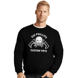 Daily_Deal_Shirts Crewneck Sweater, Unisex / Small / Black Custom Toys