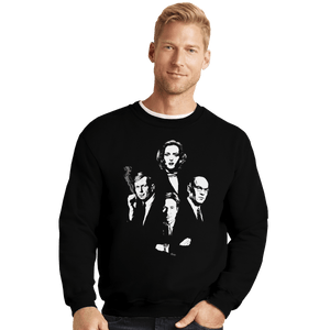 Shirts Crewneck Sweater, Unisex / Small / Black X-Files