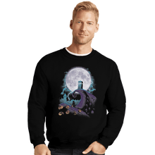 Load image into Gallery viewer, Shirts Crewneck Sweater, Unisex / Small / Black Nightmare Before Doctor Who
