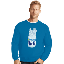 Load image into Gallery viewer, Shirts Crewneck Sweater, Unisex / Small / Sapphire Stay Fluft
