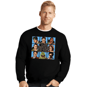 Daily_Deal_Shirts Crewneck Sweater, Unisex / Small / Black The Busters Bunch