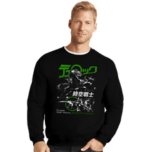 Load image into Gallery viewer, Daily_Deal_Shirts Crewneck Sweater, Unisex / Small / Black Jikuu Senshi Turok
