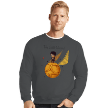 Load image into Gallery viewer, Shirts Crewneck Sweater, Unisex / Small / Charcoal The Little Wizard
