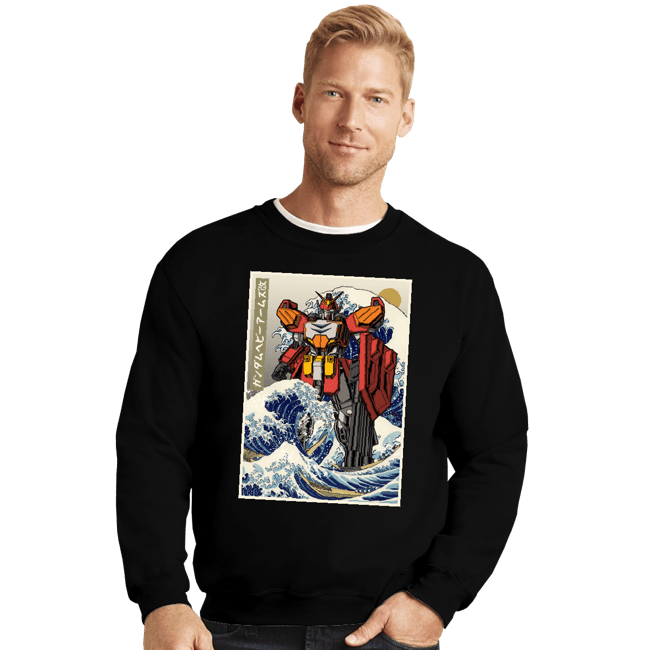 Shirts Crewneck Sweater, Unisex / Small / Black Heavyarms