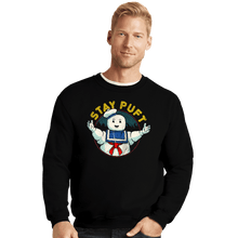 Load image into Gallery viewer, Shirts Crewneck Sweater, Unisex / Small / Black Stay Puft
