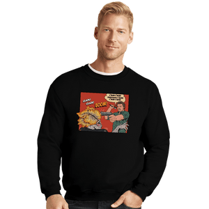 Daily_Deal_Shirts Crewneck Sweater, Unisex / Small / Black Click Click Boom!