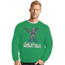 Load image into Gallery viewer, Daily_Deal_Shirts Crewneck Sweater, Unisex / Small / Irish Green The Android&#39;s Dungeon
