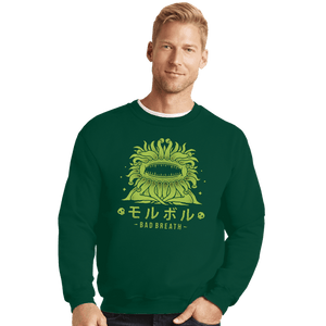 Shirts Crewneck Sweater, Unisex / Small / Forest Bad Breath