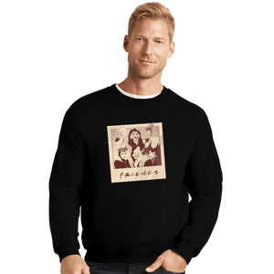 Shirts Crewneck Sweater, Unisex / Small / Black Wicked Friends