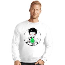 Load image into Gallery viewer, Secret_Shirts Crewneck Sweater, Unisex / Small / White Spiritual Mentor
