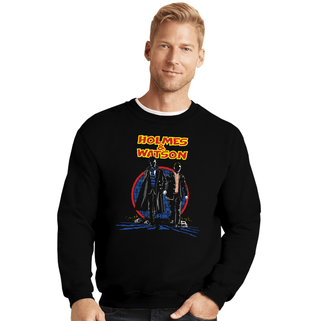 Shirts Crewneck Sweater, Unisex / Small / Black Homes And Watson