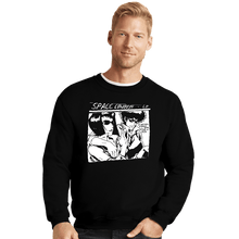 Load image into Gallery viewer, Secret_Shirts Crewneck Sweater, Unisex / Small / Black Sonic Cowboys.

