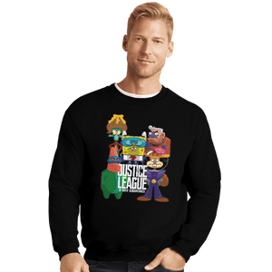 Shirts Crewneck Sweater, Unisex / Small / Black The Super Acquaintances
