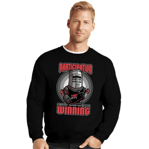 Secret_Shirts Crewneck Sweater, Unisex / Small / Black The Participation Knight