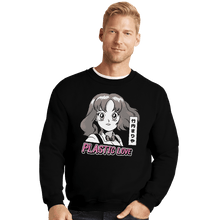 Load image into Gallery viewer, Shirts Crewneck Sweater, Unisex / Small / Black Plastic Love Manga
