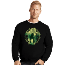 Load image into Gallery viewer, Daily_Deal_Shirts Crewneck Sweater, Unisex / Small / Black The Grey Pilgrim
