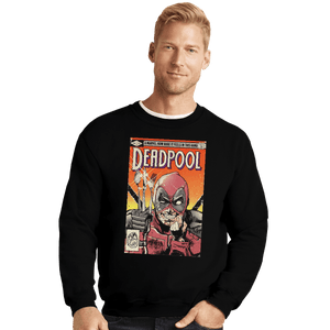 Shirts Crewneck Sweater, Unisex / Small / Black Wolverine Mashup