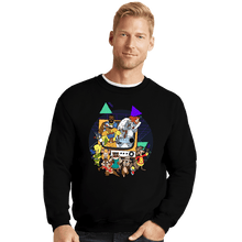 Load image into Gallery viewer, Daily_Deal_Shirts Crewneck Sweater, Unisex / Small / Black Saturday Morning Mania
