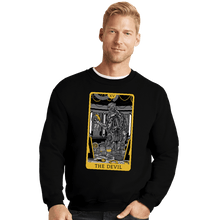 Load image into Gallery viewer, Shirts Crewneck Sweater, Unisex / Small / Black Ultron The Devil
