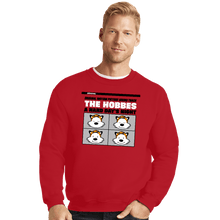 Load image into Gallery viewer, Daily_Deal_Shirts Crewneck Sweater, Unisex / Small / Red The Hobbes Album
