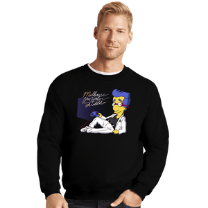 Shirts Crewneck Sweater, Unisex / Small / Black Thrillhouse