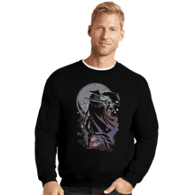 Load image into Gallery viewer, Shirts Crewneck Sweater, Unisex / Small / Black The Blue Dragon Warrior
