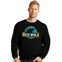 Load image into Gallery viewer, Shirts Crewneck Sweater, Unisex / Small / Black Kaiju World
