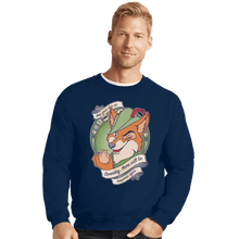 Load image into Gallery viewer, Shirts Crewneck Sweater, Unisex / Small / Navy Keep Your Chin Up
