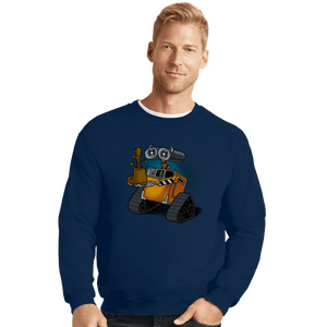 Shirts Crewneck Sweater, Unisex / Small / Navy Life Found