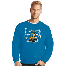 Load image into Gallery viewer, Daily_Deal_Shirts Crewneck Sweater, Unisex / Small / Sapphire The Little Merman
