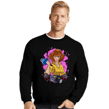Load image into Gallery viewer, Daily_Deal_Shirts Crewneck Sweater, Unisex / Small / Black Friend Of Brothers
