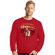 Load image into Gallery viewer, Daily_Deal_Shirts Crewneck Sweater, Unisex / Small / Red Dagobah Humbug
