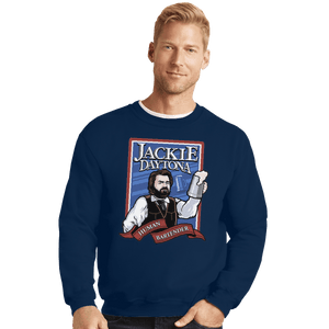 Shirts Crewneck Sweater, Unisex / Small / Navy Jackie Daytona - Regular Human Bartender