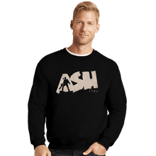 Load image into Gallery viewer, Last_Chance_Shirts Crewneck Sweater, Unisex / Small / Black Ash 1981
