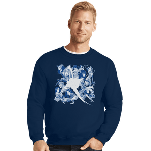 Secret_Shirts Crewneck Sweater, Unisex / Small / Navy Liberi Fatali