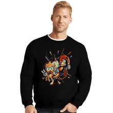 Load image into Gallery viewer, Shirts Crewneck Sweater, Unisex / Small / Black Unbreakable Bond
