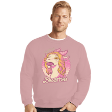 Load image into Gallery viewer, Secret_Shirts Crewneck Sweater, Unisex / Small / Pink Blearbie
