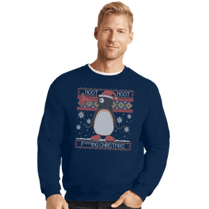 Shirts Crewneck Sweater, Unisex / Small / Navy Noot Christmas