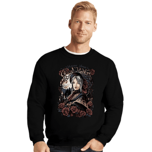 Shirts Crewneck Sweater, Unisex / Small / Black Lady Of Dreams