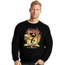 Load image into Gallery viewer, Shirts Crewneck Sweater, Unisex / Small / Black Luci&#39;s Inferno

