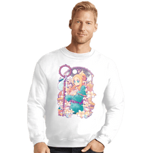 Load image into Gallery viewer, Daily_Deal_Shirts Crewneck Sweater, Unisex / Small / White Feastin&#39;
