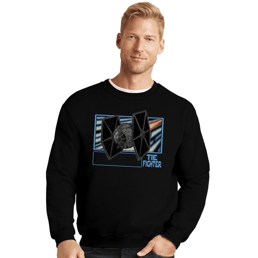 Shirts Crewneck Sweater, Unisex / Small / Black Imperial Fighter