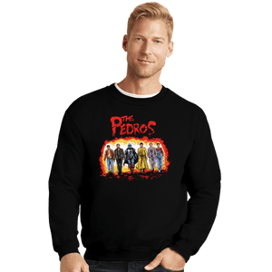 Daily_Deal_Shirts Crewneck Sweater, Unisex / Small / Black The Pedros