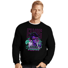 Load image into Gallery viewer, Shirts Crewneck Sweater, Unisex / Small / Black Shadow King
