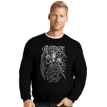 Load image into Gallery viewer, Shirts Crewneck Sweater, Unisex / Small / Black Fantasy Angel
