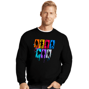 Shirts Crewneck Sweater, Unisex / Small / Black John Keanu