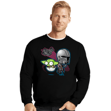 Load image into Gallery viewer, Shirts Crewneck Sweater, Unisex / Small / Black Zim Djarin
